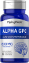 Alpha GPC, 600 mg (per serving), 60 Vegetarian Capsules