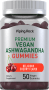 Ashwagandha Gummies (Delicious Natural Cherry), 50 Vegan Gummies