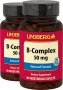 B-Complex, 50 mg, 90 Vegetarian Caplets, 2  Bottles