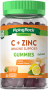 C + Zinc Immune Support Gummies (Natural Honey Lemon), 60 Vegetarian Gummies