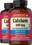 Calcium 600 mg with Vitamin D3 2500 IU, 100 Quick Release Softgels, 2  Bottles