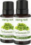 Cardamom Pure Essential Oil (GC/MS Tested), 1/2 fl oz (15 ml) Dropper Bottle, 2  Bottles