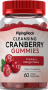 Cleansing Cranberry Gummies (Natural Cranberry Mango), 60 Vegan Gummies