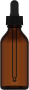 Dropper Bottle, 2 fl oz (59 mL) Glass Amber, Dropper Bottle