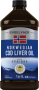Engelvaer Norwegian Cod Liver Oil (Natual Lemon Flavor), 16 fl oz (473 mL) Bottle