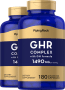 GHR Complex, 1490 mg (per serving), 180 Quick Release Capsules, 2  Bottles