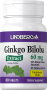Ginkgo Biloba Standardized Extract, 60 mg, 60 Tablets