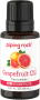 Grapefruit (Pink) Pure Essential Oil (GC/MS Tested), 1/2 fl oz (15 mL) Dropper Bottle