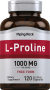 L-Proline, 1000 mg (per serving), 120 Quick Release Capsules