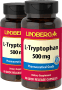 L-Tryptophan, 500 mg, 60 Quick Release Capsules, 2  Bottles