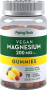Magnesium (Delicious Lemon Raspberry), 70 Vegan Gummies