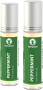 Peppermint Essential Oil Roll-On Blend, 10 mL (0.33 fl oz) Roll-On, 2  Roll-On Bottles