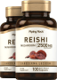 Reishi Mushroom Extract (Standardized), 2500 mg, 100 Quick Release Capsules, 2  Bottles