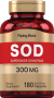 SOD Superoxide Dismutase 2400 Units, 300 mg, 200 Quick Release Capsules