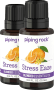 Stress Eaze, 1/2 fl oz (15 mL) Dropper Bottle, 2  Dropper Bottles