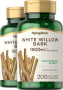 White Willow Bark, 1500 mg (per serving), 200 Quick Release Capsules, 2  Bottles