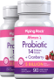 Women’s Probiotic 14 Strains 5 Billion Organisms plus Cranberry, 90 Vegetarian Capsules, 2  Bottles