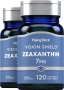 Zeaxanthin, 7 mg, 120 Quick Release Softgels, 2  Bottles