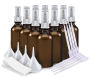 20 - 1 oz Mixing Kit Spray Bottles, Labels, Pipettes & Funnels