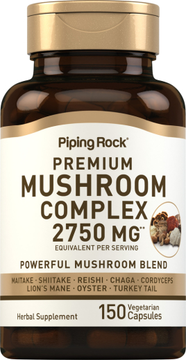 8 Mushroom Complex, 2750 mg, 150 Vegetarian Capsules