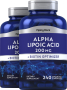 Alpha Lipoic Acid, 200 mg, 240 Quick Release Capsules, 2  Bottles