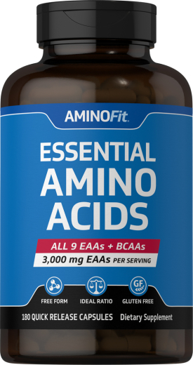 AminoFit Essential Amino Acids, 180 Quick Release Capsules
