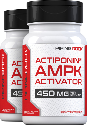 AMPK Activator (Actiponin), 450 mg, 60 Quick Release Capsules, 2  Bottles