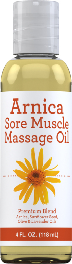 Arnica Massage Oil, 4 fl oz (118 mL) Bottle