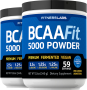 BCAAFit  5000 Powder, 5000 mg (per serving), 12 oz (340 g) Bottle, 2  Bottles
