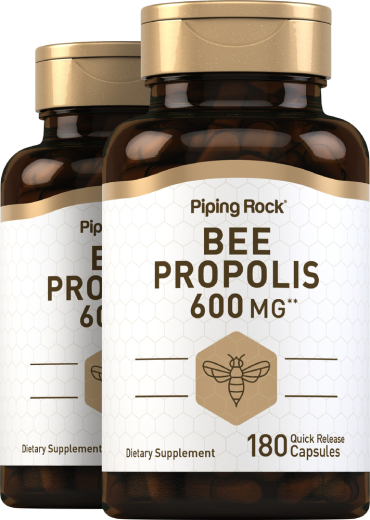 Bee Propolis, 600 mg, 180 Quick Release Capsules, 2  Bottles
