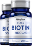 Biotin, 5000 mcg, 240 Tablets, 2  Bottles