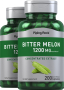 Bitter Melon / Momordica, 1200 mg, 200 Quick Release Capsules, 2  Bottles
