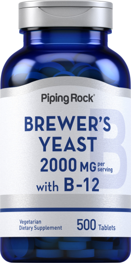 Brewer's Yeast, 2000 mg, 500 Tablets