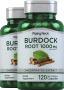 Burdock Root, 1000 mg, 120 Quick Release Capsules, 2  Bottles