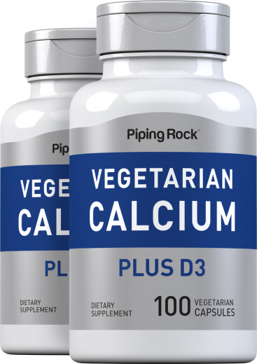 Calcium Plus D3, 120 Vegetarian Capsules, 2  Bottles