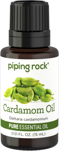 Cardamom Pure Essential Oil (GC/MS Tested), 1/2 fl oz (15 mL) Dropper Bottle