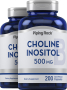 Choline Inositol, 500 mg, 200 Quick Release Capsules, 2  Bottles