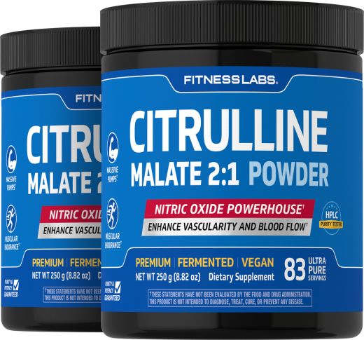 Citrulline Malate 2:1 Powder, 8.82 oz (250 g) Bottle, 2 Bottles