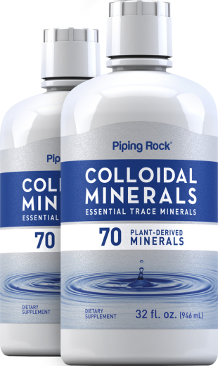 Colloidal Minerals (Unflavored), 32 fl oz (946 mL) Bottles, 2  Bottles