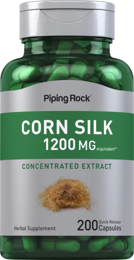 Corn Silk, 1200 mg, 200 Quick Release Capsules