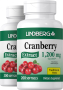 Cranberry Extract, 1200 mg, 200 Softgels, 2  Bottles