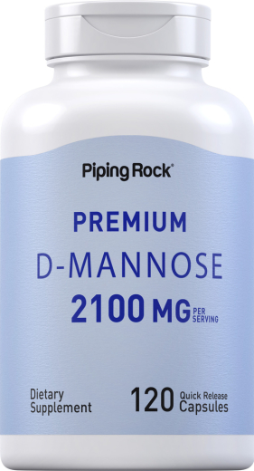 D-Mannose, 2100 mg, 120 Quick Release Capsules