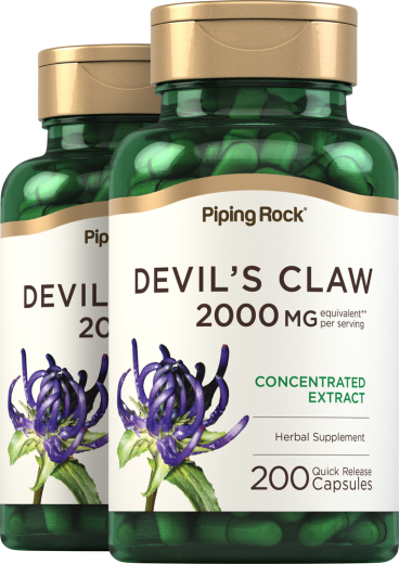 Devil's Claw, 2,000 mg, 200 Quick Release Capsules, 2  Bottles