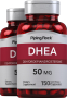 DHEA, 50 mg, 150 Quick Release Capsules, 2  Bottles
