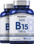 DMG (B-15), 150 mg, 180 Vegetarian Tablets, 2  Bottles