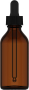 Dropper Bottle, 2 fl oz (59 mL) Glass Amber, Dropper Bottle