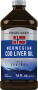Engelvaer Norwegian Cod Liver Oil (Plain), 16 fl oz (473 mL) Bottle