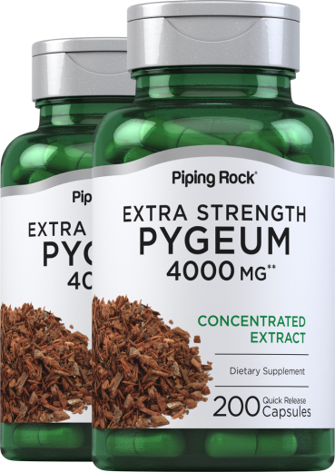Extra Strength Pygeum, 4000 mg, 200 Quick Release Capsules, 2  Bottles