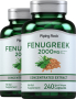 Fenugreek, 2000 mg (per serving), 240 Quick Release Capsules, 2  Bottles