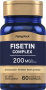 Fisetin Complex, 200 mg (per serving), 60 Quick Release Capsules